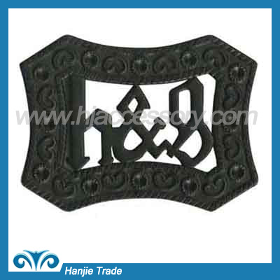 3D surface design fashion belt buckle