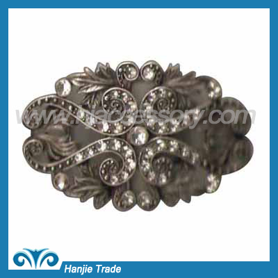 Iron Custom Intricate Decorative Belt Buckle