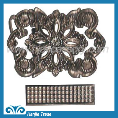 Iron Custom Intricate Decorative Belt Buckle