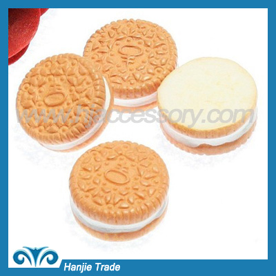 DIY Resin Charms Resin Emulational Biscuit Cabochon