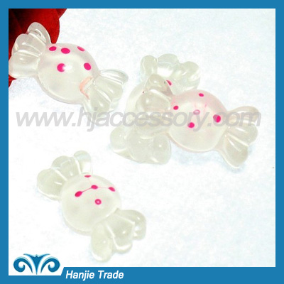 Supply resin candy cabochon for decorating