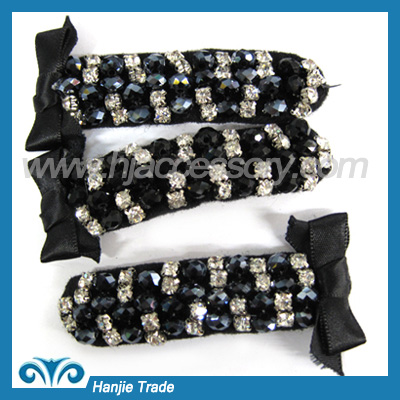 Fashion Shoes Decoration Crystal Rhinestone with Beads