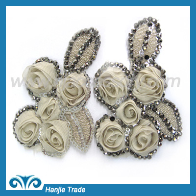 Garment accessories handmade rose flower