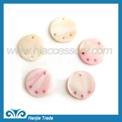 Natural Round Shell For  Jewelry Decoration
