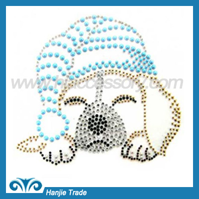 Wholesale Crystal Transfers With Dog Design