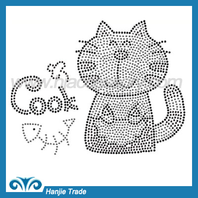 Hotfix rhinestone transfer motifs and iron on motifs