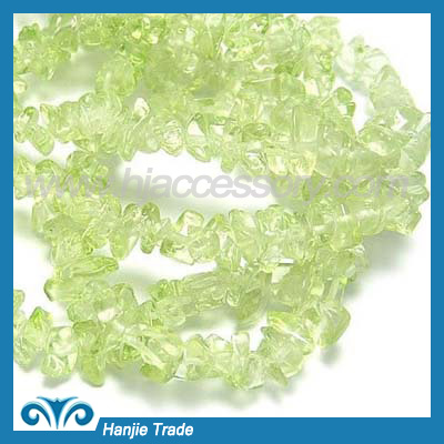 Natual Glass Chips Stone for Jewelry Accessary