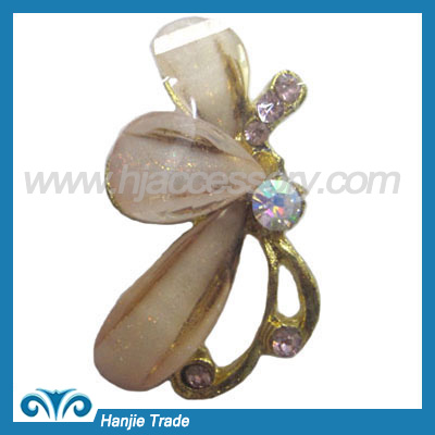 Alloy rhinestone shoe decoration