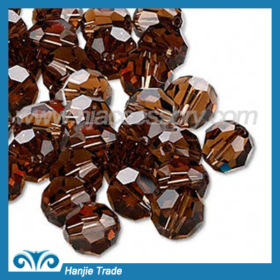 Bulk Round Faceted Glass Beads Crystal 5000