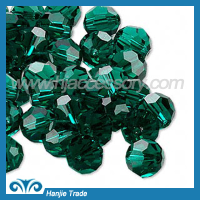 Bulk Round Faceted Glass Beads Crystal 5000