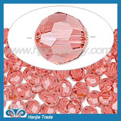 Bulk Round Faceted Glass Beads Crystal 5000