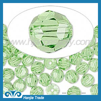 Bulk Round Faceted Glass Beads Crystal 5000