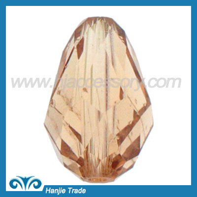 5500 Light Colorado Topaz Crystal Drop Bead