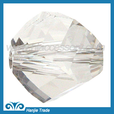 5020 Crystal Silver Crystal Helix Bead