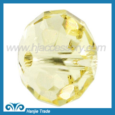 Bulk Round Faceted Glass Beads Crystal 5040