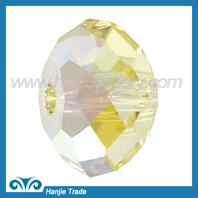Bulk Round Faceted Glass Beads Crystal 5040