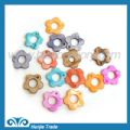 New Beads Natural Mather Shell Top Drilled Flat Flower