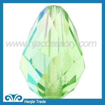 Bulk Faceted Polygon Crystal Beads 5203 Aquamarine