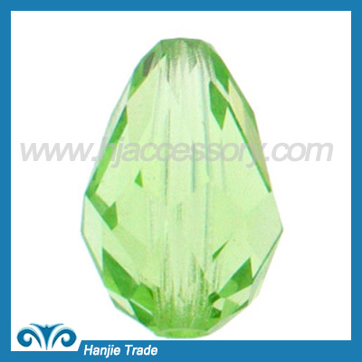 Bulk Faceted Polygon Crystal Beads 5203 Peridot