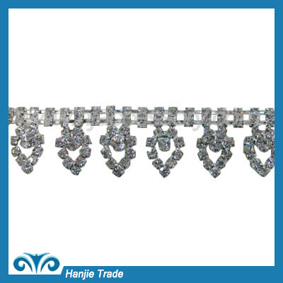 Crystal rhinestone chain