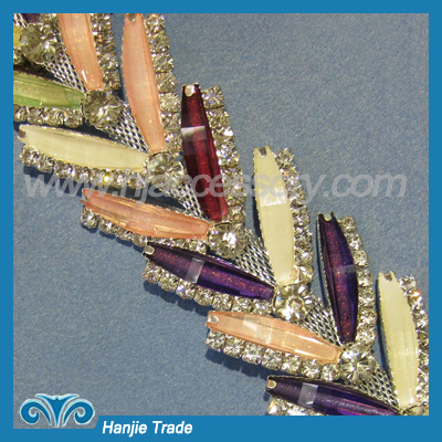 Wholesale crystal rhinestone trimming