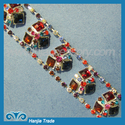 2012 New style crystal rhinestone trimming