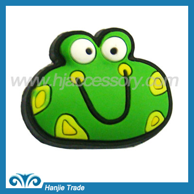 Fashion rubber shoe buckle for CROCS