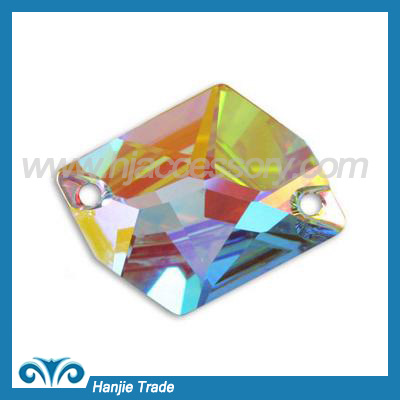 Flat Back Cosmic Sew on Jewels Crystal AB 3265