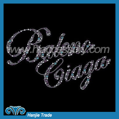 Wholesale Crystal Transfers With Letter Design