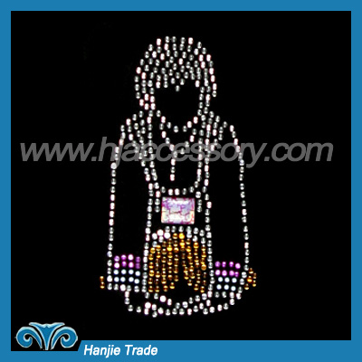 Wholesale Crystal Transfers With Person Design