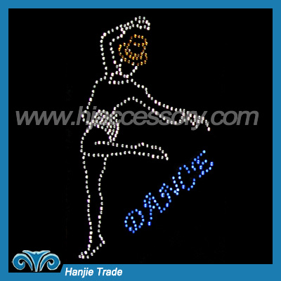 Wholesale Crystal Transfers With Dance Design