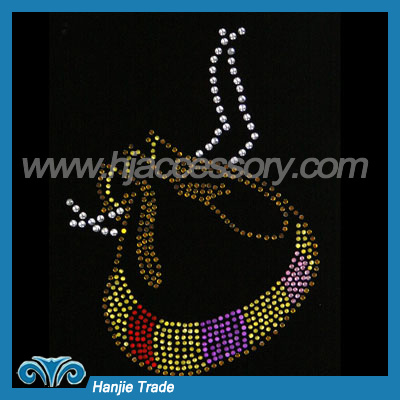 Wholesale Crystal Transfers With Korean Woman Design