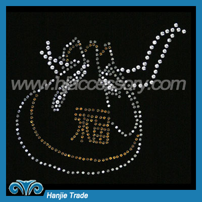 Wholesale Crystal Transfers With Korean Woman Design