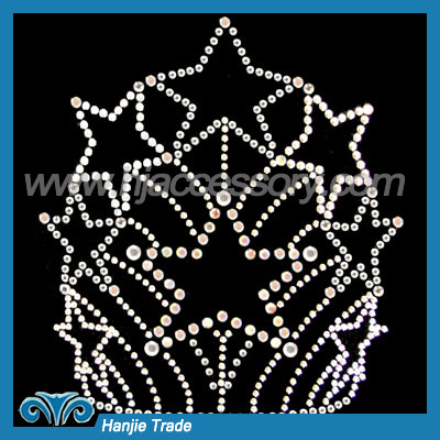 Latest Design Hot Fix Crystal Rhinestone Motif