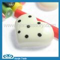 DIY resin cabochons sweet dots heart for phone decoration