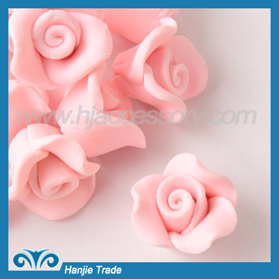 3D nail art soft ceramic flower