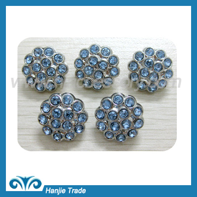 Acrylic rhinestone Button