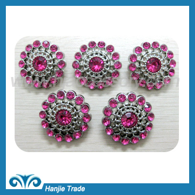Sewing Acrylic Rhinestone ABS Buttons