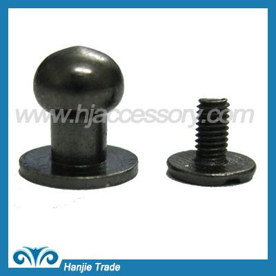 Bulk Gunmetal Shoe Punk Nipple Screw Spikes Studs