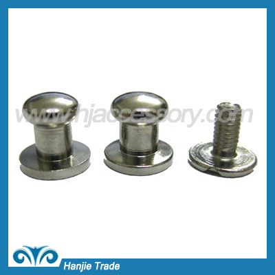 New alloy punk spike for garments with silver plating