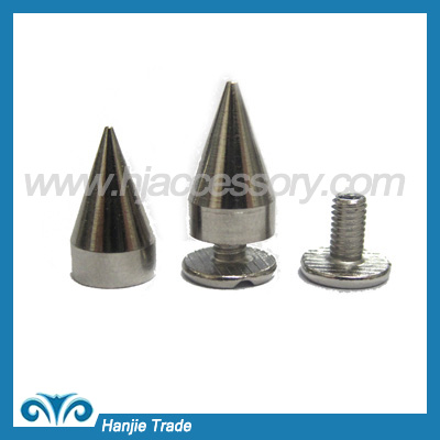 Bulk Punk Spikes Tree Cone Screw Spikes Studs