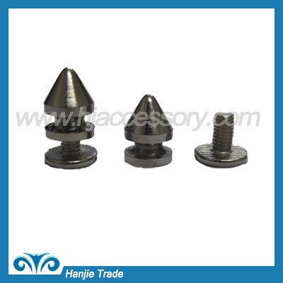 Bulk Punk Spikes Tree Cone Screw Spikes Studs