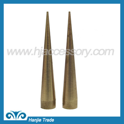 Bulk Brass Punk Tree Spikes Studs Screw Back in Shoes