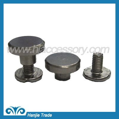 Bulk Metal Cone Spikes Screw Back in Silver Color
