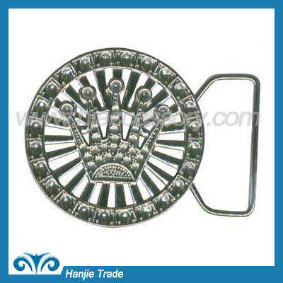 Iron Custom Intricate Decorative Belt Buckle