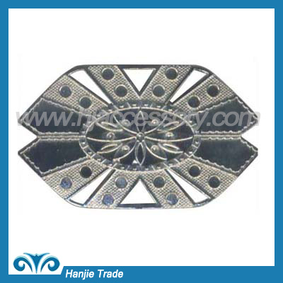 New Metal Spinning Rhinestone Belt Buckle