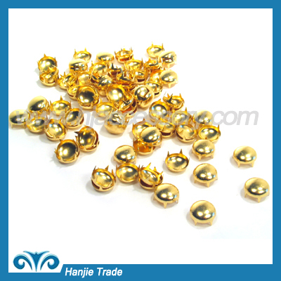 Decorative Round Flat Spot Nailhead Stud in Gold Color