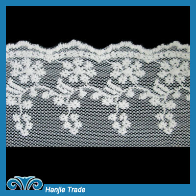 New Style Polyester Embroidery Lace Trim Design #4-2061