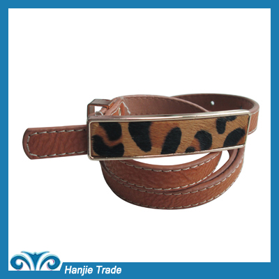 2013 Hot Sale Fashion Horsehair PU belts for Women