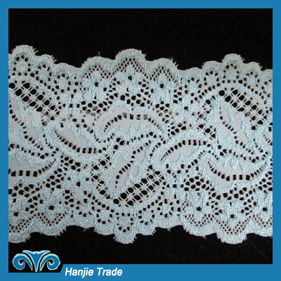 Blue Elastic Lace Trim Designlace Trims Are Used For Bras Underpants Of Female Nightclothes
